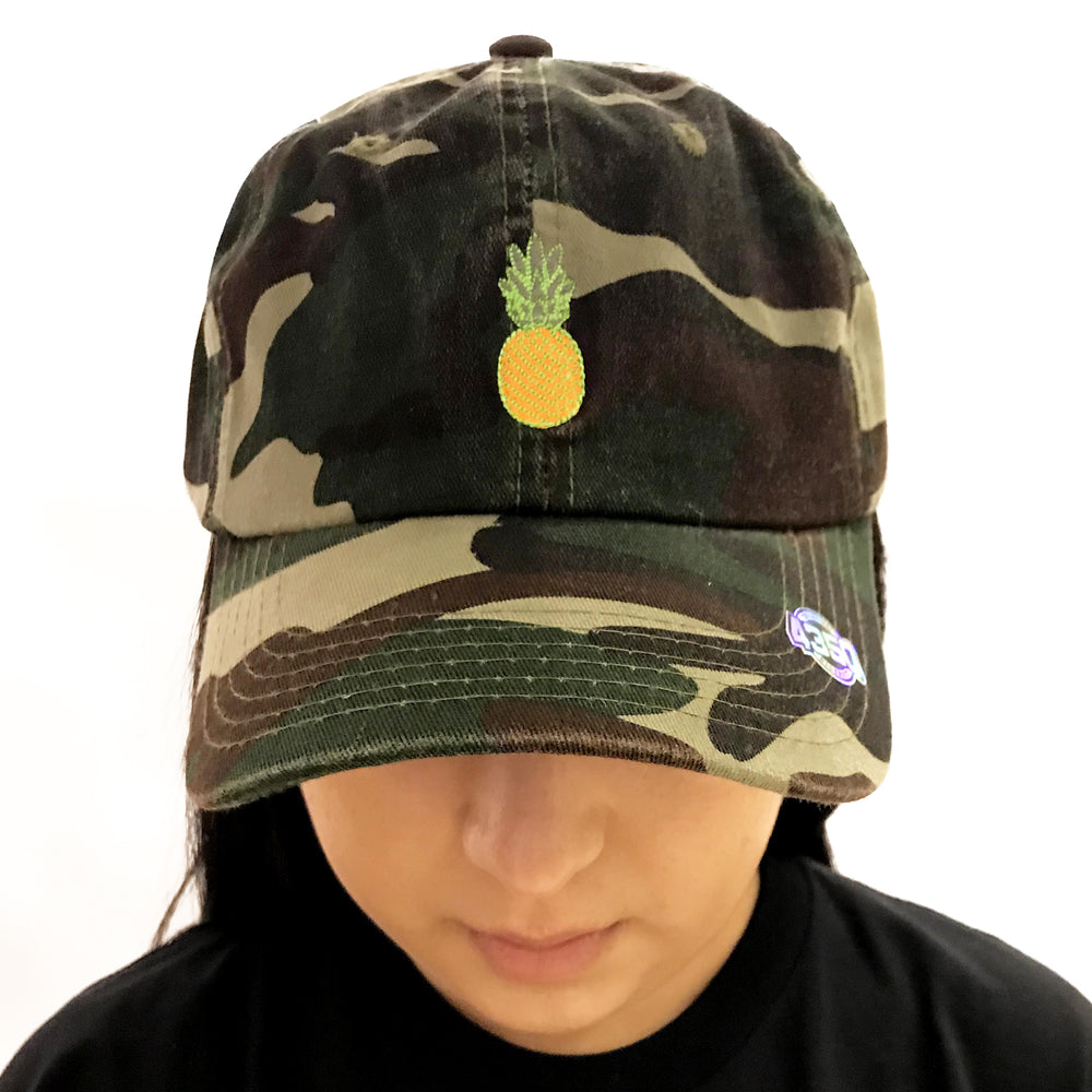 CAPS CAMOUFLAGE WITH YELLOW PINEAPPLE
