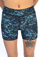 BOYS SHORTS LOW RISE BLUE LACE/1950'S HAWAII